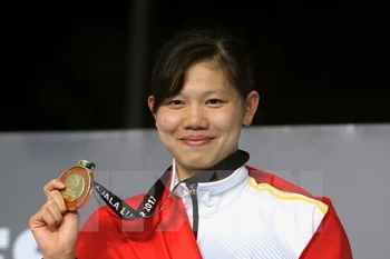  Vietnam se sitúa en tercer lugar en medallero de SEA Games 29 en segunda jornada