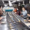 El cuero y el calzado son una de las principales industrias de exportación de Vietnam. (Foto: VNA)