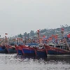 Una vista del puerto pesquero de Lach Bang, Thanh Hoa. (Foto: VNA)