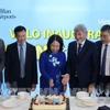 La ceremonia de lanzamiento cuenta con la presencia de la vicepresidenta vietnamita, Vo Thi Anh Xuan (Foto: VNA)