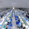 Una línea de fabricación de productos electrónicos en el complejo industrial de Thanh Van, Bac Ninh. (Foto: VNA)