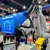 La Exposición – Foro de Industrias Auxiliares 2025 en Ciudad Ho Chi Minh albergó más de 200 stands de empresas nacionales y de inversión extranjera directa. (Foto: VNA)