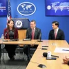 Reunión del Departamento de Agricultura de Estados Unidos con la prensa extranjera en Nueva York. (Foto: VNA)