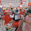 Las actividades de consumo contribuyen al crecimiento económico. (Foto: VNA)