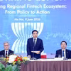 El viceprimer ministro de Vietnam, Nguyen Van Thang, interviene en la cita (Foto: https://baochinhphu.vn/)