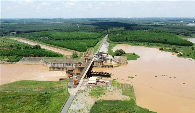 La presa de Phuoc Hoa. (Fuente: VNA)