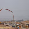 Trabajos intensivos en la construcción de infraestructuras del proyecto Vinmetal Ha Tinh. (Foto: VNA)