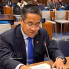 El ministro consejero Nguyen Hai Luu, subjefe de la Misión Permanente de Vietnam ante las Naciones Unidas. Foto: VNA