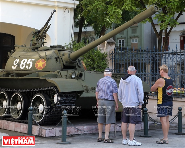 Un tanque del ejército vietnamita (Fuente: VNA)
