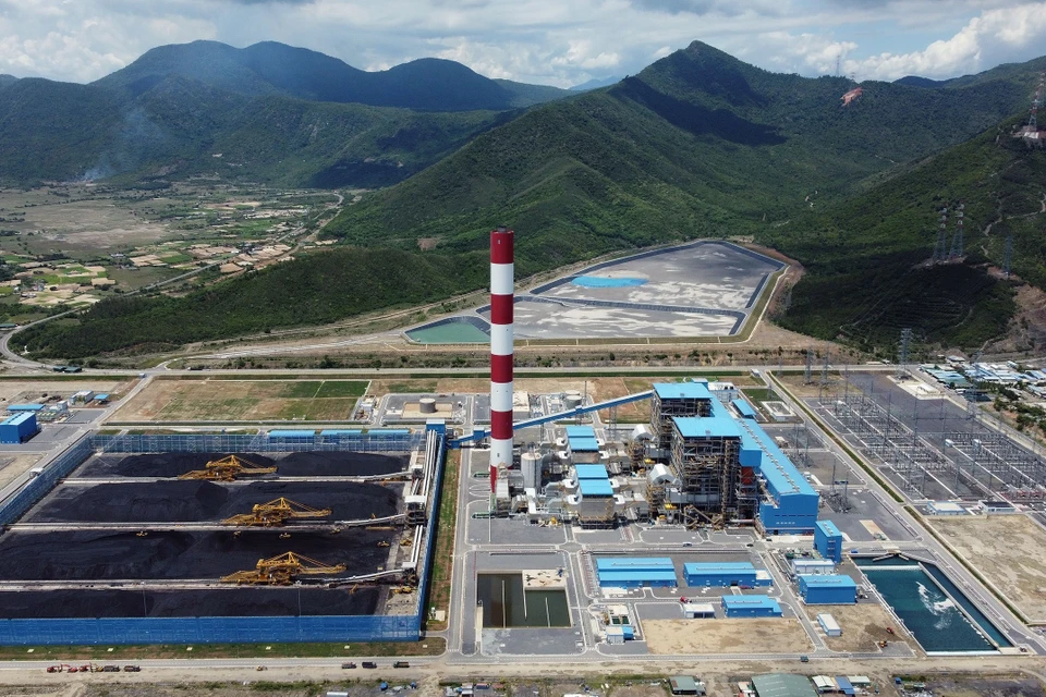 La planta termoeléctrica Van Phong 1 BOT cuenta con la inversión de la corporación japonesa Sumitomo. (Foto: VNA)