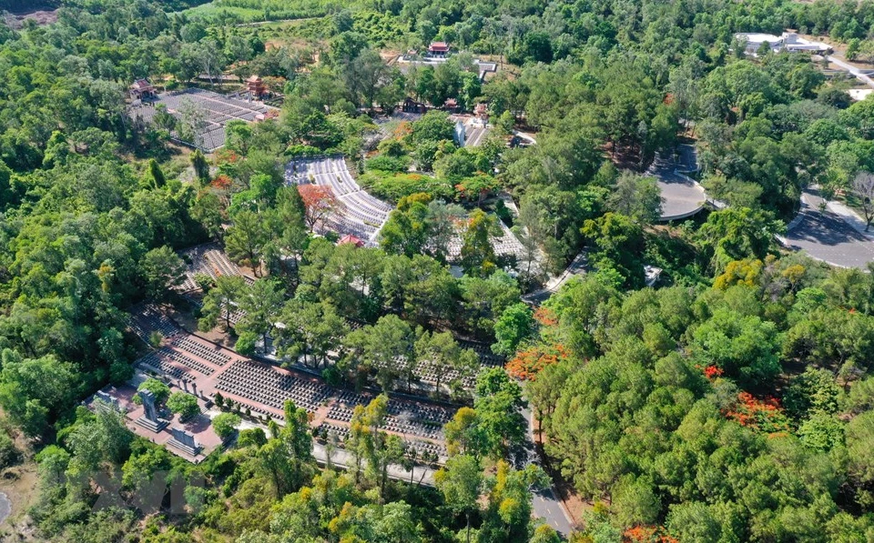 El Cementerio Nacional de Mártires de Truong Son (Foto: VNA)