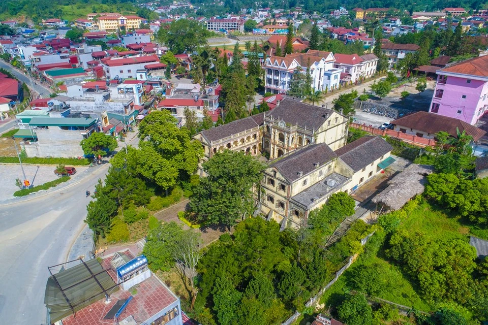 La residencia de Hoang A Tuong se encuentra en el centro de la ciudad septentrional de Bac Ha, provincia de Lao Cai. (Foto: Vietnam +)