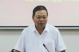 Nguyen Xuan Dong, expresidente del Comité Popular de la provincia de Ha Nam (Foto: nld.com.vn)