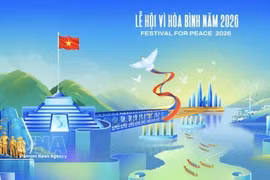 Identidad visual para el Festival por la Paz 2026 en la provincia de Quang Tri (Foto: VNA)