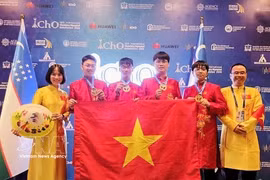 En la 58ª edición de la Olimpiada Internacional de Química, Vietnam compartió el primer puesto mundial con China e India. (Foto: VNA)