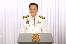 El primer ministro de Tailandia, Anutin Charnvirakul (Foto: Xinhua/VNA)