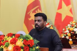 El presidente de Sri Lanka, Anura Kumara Dissanayaka (Foto: VNA)