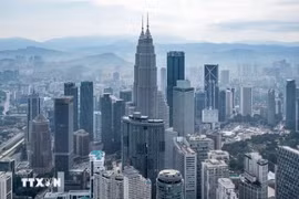 Edificios en Kuala Lumpur, Malasia (Foto ilustrativa: AFP/VNA)