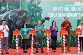 En el acto de inauguración (Foto: VNA)