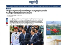 Artículo publicado por Kampuchea Thmey Daily (Foto: captura de pantalla)