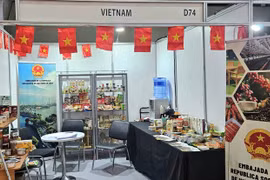 Pabellón de Vietnam en el Espacio Food & Service 2025 (Foto: Oficina comercial de Vietnam en Chile)