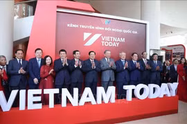 Lanzamiento de Vietnam Today, un canal de televisión de información al exterior de VTV (Foto: VNA)