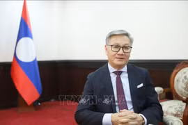 El ministro laosiano de Relaciones Exteriores, Thongsavanh Phomvihane (Foto: VNA)