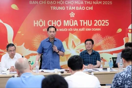 El viceprimer ministro Bui Thanh Son interviene en la cita (Foto: VNA)