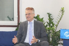 Andreas Stoffers, director nacional del Instituto Friedrich Naumann for Freedom en Vietnam (Foto: baoquocte.vn)