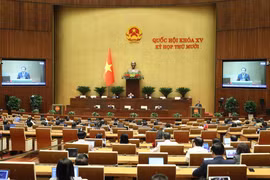 Una sesión de debate del Parlamento (Foto: VNA)