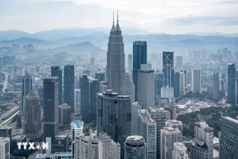 Vista de los rascacielos de Kuala Lumpur, Malasia (Foto: AFP/VNA)