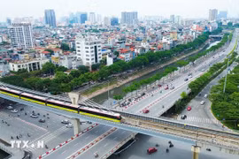 Se espera que el proyecto de renovación revitalice el río To Lich, mejorando el paisaje urbano y las condiciones de vida en Hanoi. (Foto: VNA)
