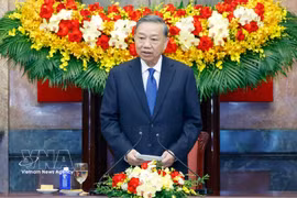 El secretario general del Partido Comunista y presidente de Vietnam, To Lam. (Foto: VNA)