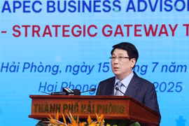 El presidente de Vietnam, Luong Cuong, interviene en la cita (Foto: VNA)