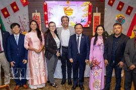 Delegados participantes en la cita (Foto: Cortesía de la Embajada de Vietnam en Brazil)