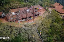 Pagoda Hoa Yen, parte del complejo Yen Tu en la provincia de Quang Ninh (Foto: VNA)