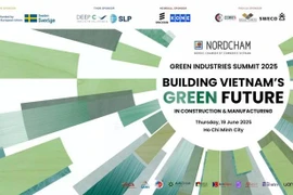 La Cumbre de Industrias Verdes 2025 busca apoyar la transición del país hacia un desarrollo industrial sostenible. (Fuente: NordCham Vietnam)