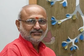 Chandrapuram Ponnusami Radhakrishnan, presidente del Rajya Sabha o Consejo de los Estados y vicepresidente de la República de la India (Foto: Hindustan Times)