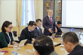 El profesor Nguyen Xuan Thinh, de la Universidad TU Dortmund y presidente de la VGI (Foto: VNA)