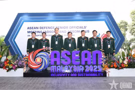 Delegación vietnamita en la ADSOM, celebrada en Johor, Malasia (Foto: qdnd.vn)