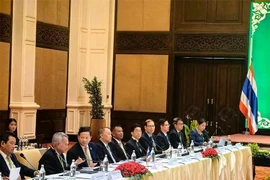 En la reunión (Foto: Khmer Times)