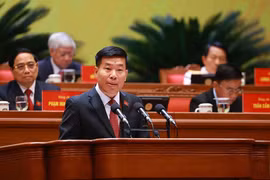 El viceministro de Relaciones Exteriores Nguyen Manh Cuong interviene en la sesión (Foto: VNA)