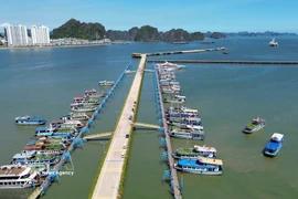 Puerto Internacional de Ha Long, en la provincia de Quang Ninh (Foto: VNA)