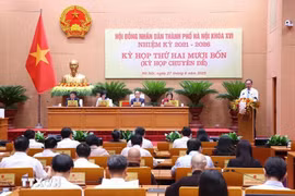 El Consejo Popular de Hanoi adoptó las resoluciones en su 24 reunión, celebrada el 27 de junio de 2025 (Foto: VNA)