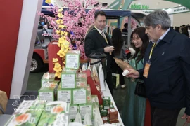 Visitantes en la feria (Foto: VNA)