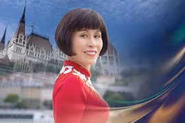 La doctora Phan Bich Thien, presidenta del Foro de Mujeres Vietnamitas en Europa (Foto: VNA)