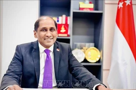 El embajador de Singapur en Vietnam, Jaya Ratnam (Foto: VNA)