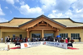 Centro Comunitario en la zona K-Vietnam Valley (Foto: VNA)