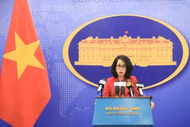 La portavoz del Ministerio de Relaciones Exteriores de Vietnam, Pham Thu Hang (Foto: VNA)