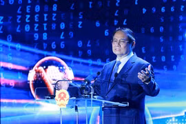 El primer ministro de Vietnam, Pham Minh Chinh, interviene en la cita (Foto: VNA)